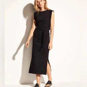 Vince Black Wrap Dress Small NWT